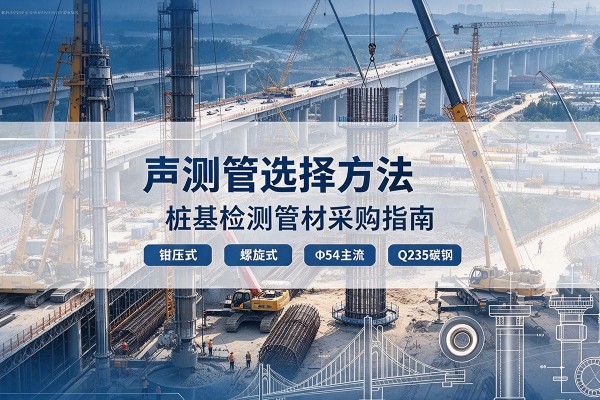 封开声测管选型标准