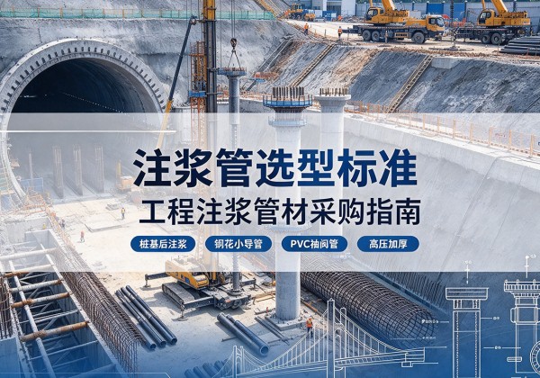 封开注浆管选型标准